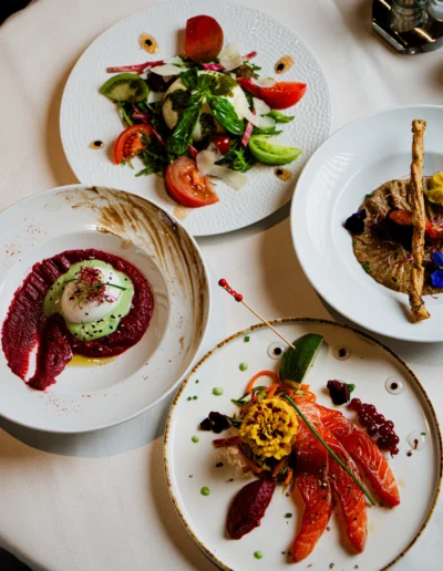 dîner à la carte