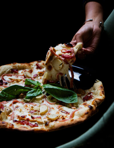 pizza au restaurant le prince palace